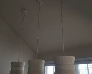 Pendant lights - 3 available