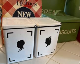 Antique and vintage containers