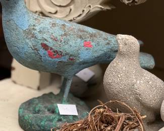 Concrete pigeons