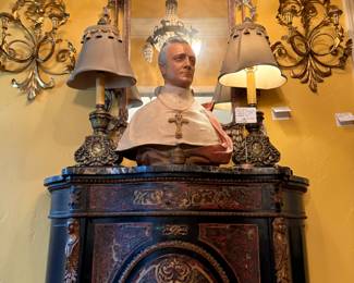 Antique French Cabinet with Pontiff