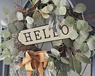 inviting wreath