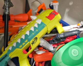 selection of fun water guns