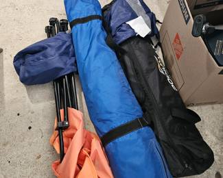 selection of foldable outdoor seating