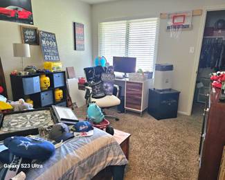 View into the kids room