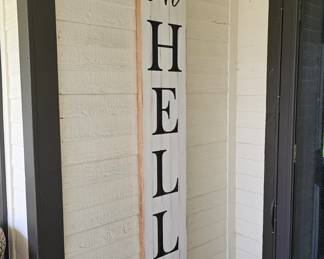 a nice welcome