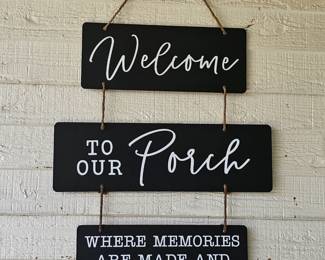more signage