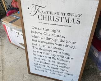 more signage