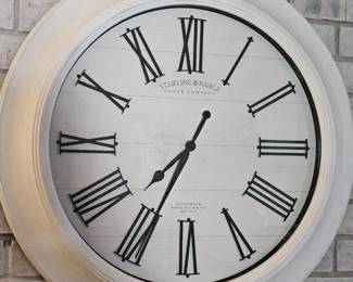 large wall clock