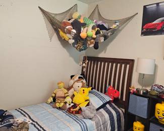 view into the kids room