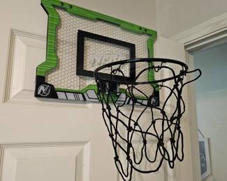 several basket ball nets