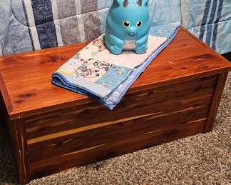small cedar trunk