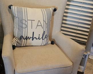 comfy arm chair