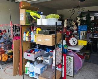 a view into the treasure garage