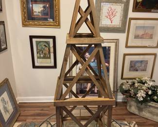 English Garden Design 3 Pc Obelisk