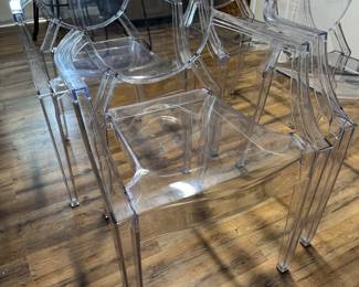 Kartell Phillip Stark DESIGN GHOST CHAIR ACRYLIC
