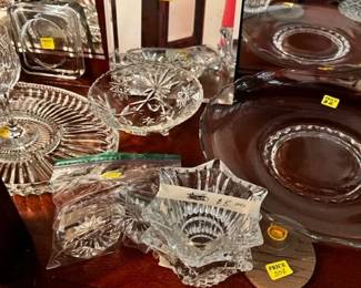 crystal/glass ware