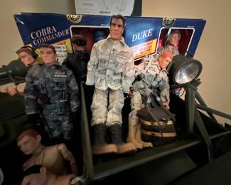 ‼️ HIGHEST & BEST OFFERS ‼️
Complete G.I. JOE Lot! 
Deadline: Saturday, July 19th at 3:00 PM
Don’t miss out on this incredible collection. 