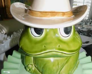 Rare Sears & Roebuck "Neil The Frog Cookie Jar