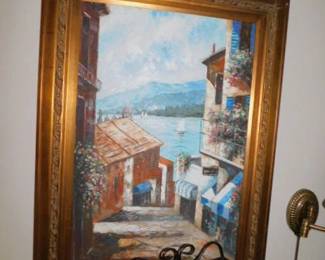 Signed Oil Painting
