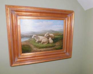 Framed Oil Painting