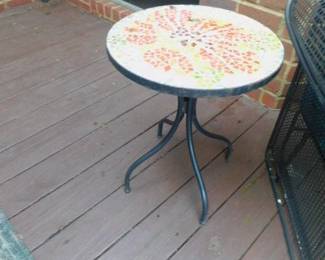Tile Top Table