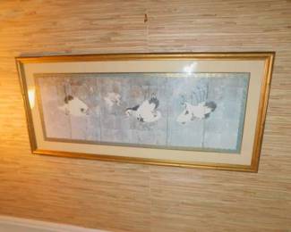 Asian Silkscreen Print