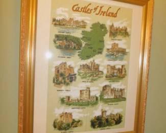 Framed Art Castles Of Ireland