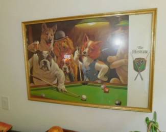 Dog Pool Print