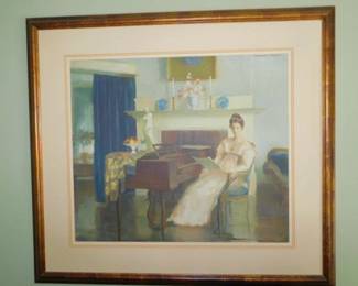 Framed Lithograph