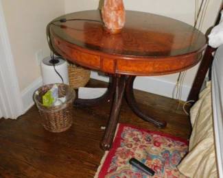 Mahogany Drum Table