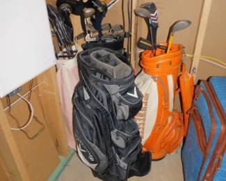 Golf Bags And Clubs