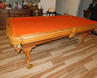 Pro Line Pool Table With All Accessories Includes Ping Pong Table Top.