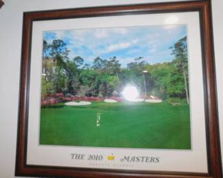 2010 Masters Print
