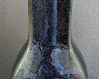 Pair of  GERMANU Glass Table Lamps