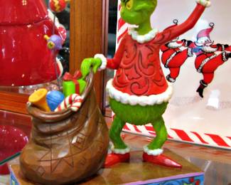 Jim Shore Grinch Juggling Into Bag