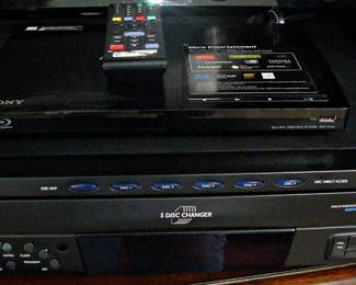 RCA CD Disc Changer / Sony DVD Player