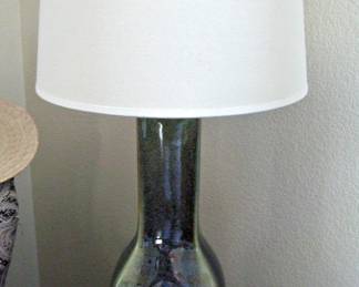 Pair of  GERMANU Glass Table Lamps
