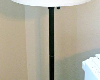 Black Swing Arm Floor Lamp 