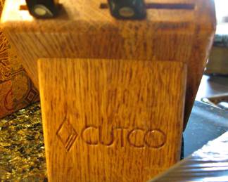 Cutco Complete Knives Set in Wood Block
