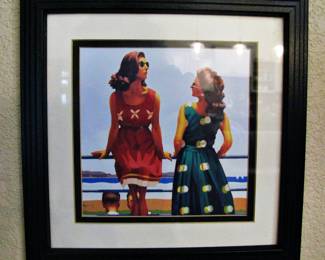 Jack Vettriano Framed " Something in The Air"