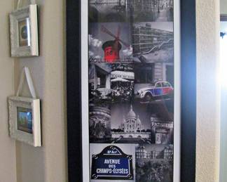 Framed Time Park Cafe Paris 