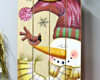 Large Sled Hanging Holiday