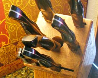 Cutco Complete Knives Set in Wood Block