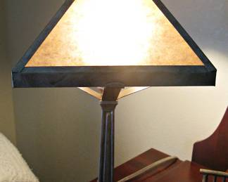 Metal Mission Style Table Lamp