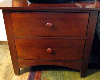 Kincaid Pair of Solid Wood Nightstands