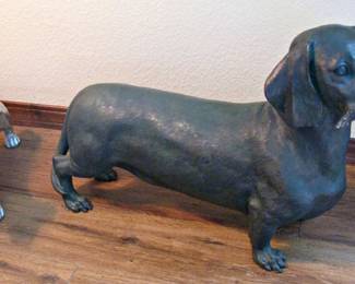 Dachshund Dog Statues - Decorative Indoor and Outdoor Decor