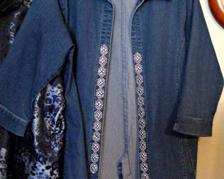 Ladies Jean Jacket with Sparkle 