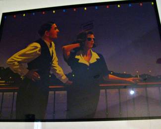 Jack Vettriano Framed " Someone Else"