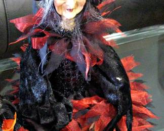 Karen Didion Original Artist Made 26" Witch Doll