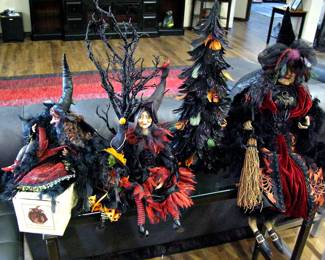 Designer Artist Witch Dolls